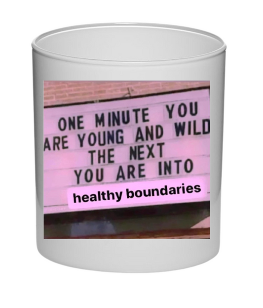 young and wild candle