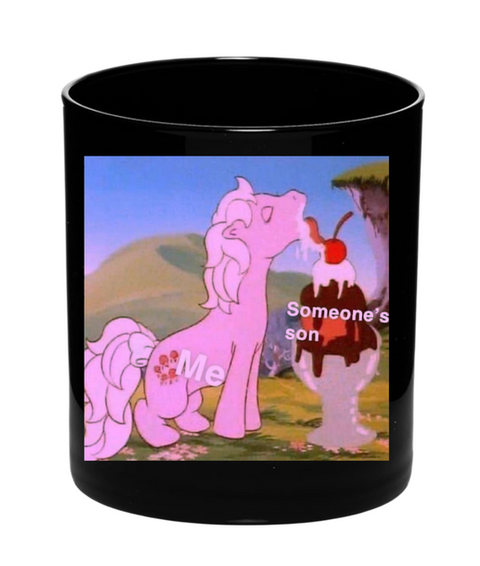 yummy pony candle