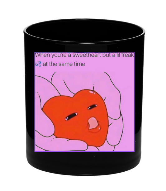 heart freak candle