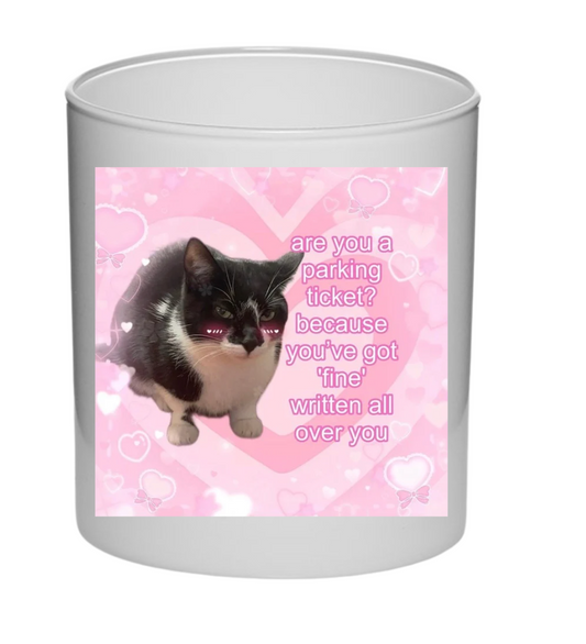 Parking hottie candle