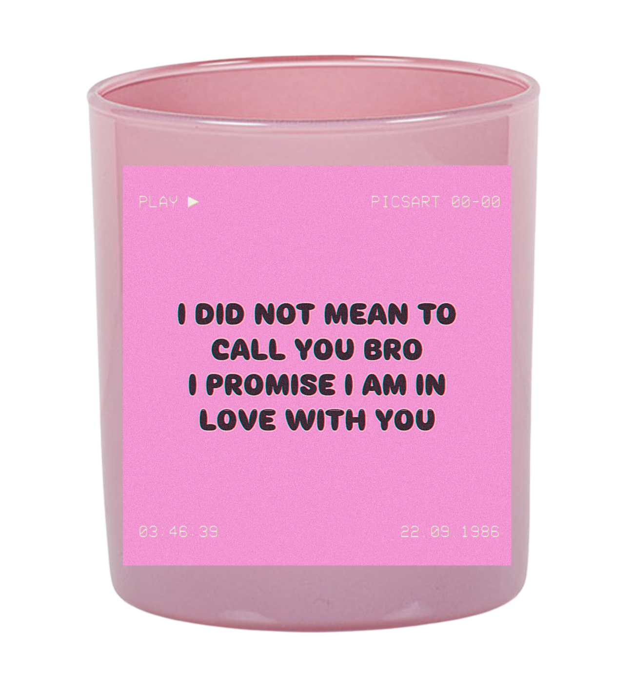 Hot Bro candle