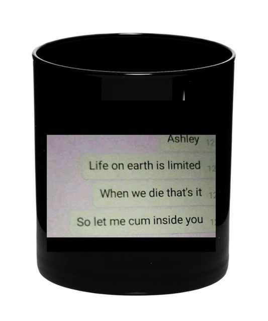 cum inside candle