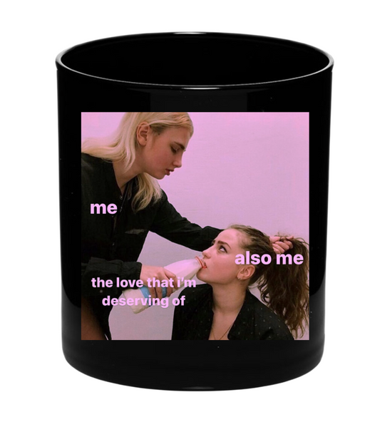 drink milk candle