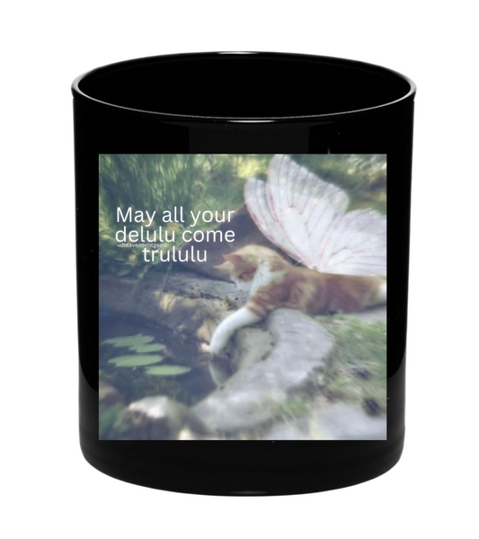 Delulu candle