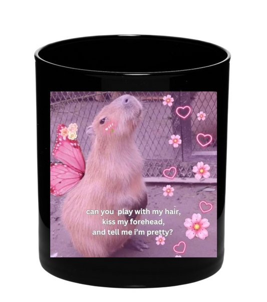 Capybara candle