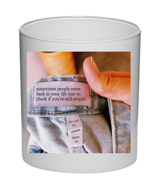 Bluejeans candle