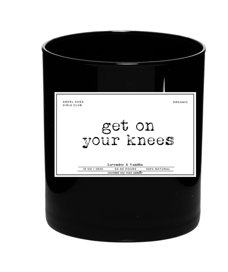 on your knees candle