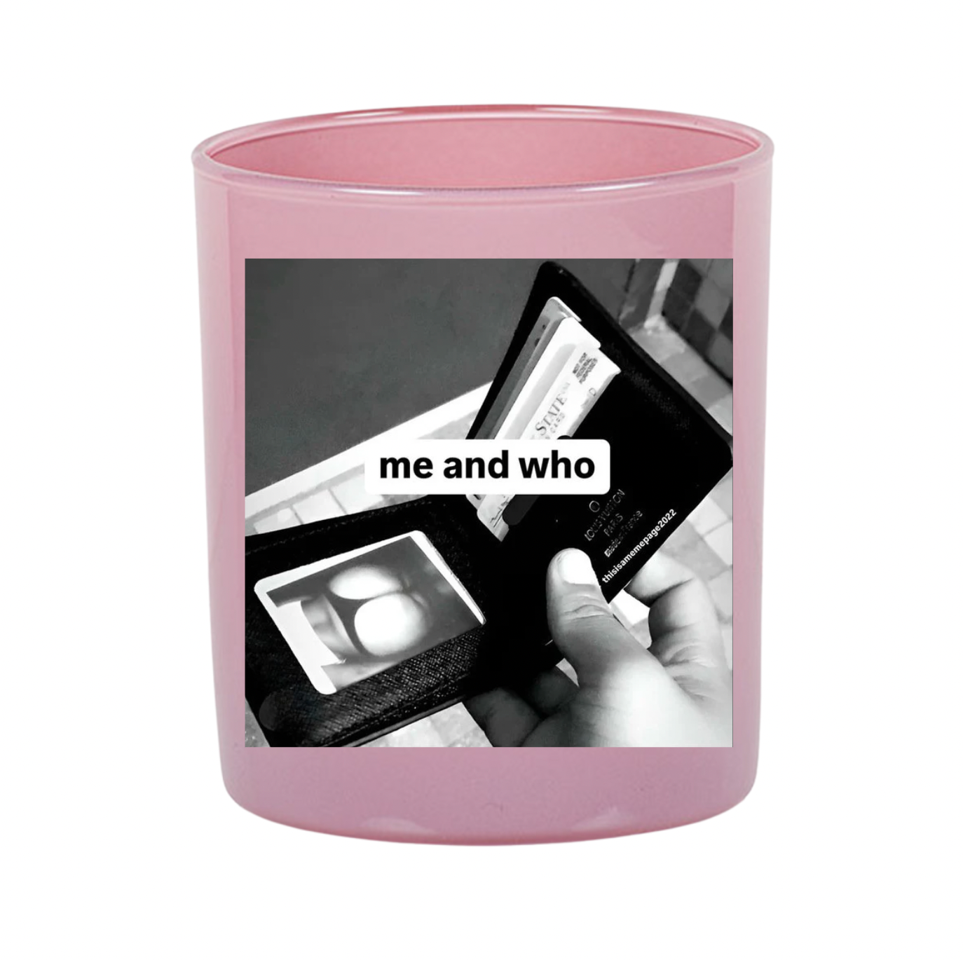 me and who candle