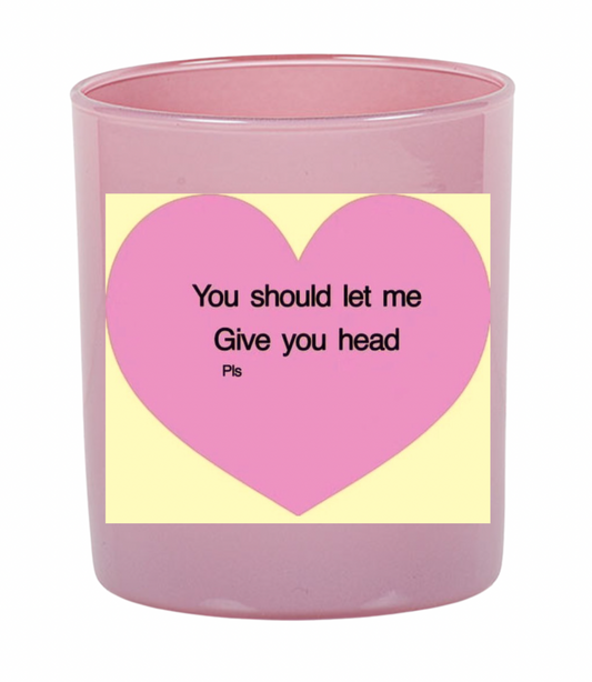 head please candle